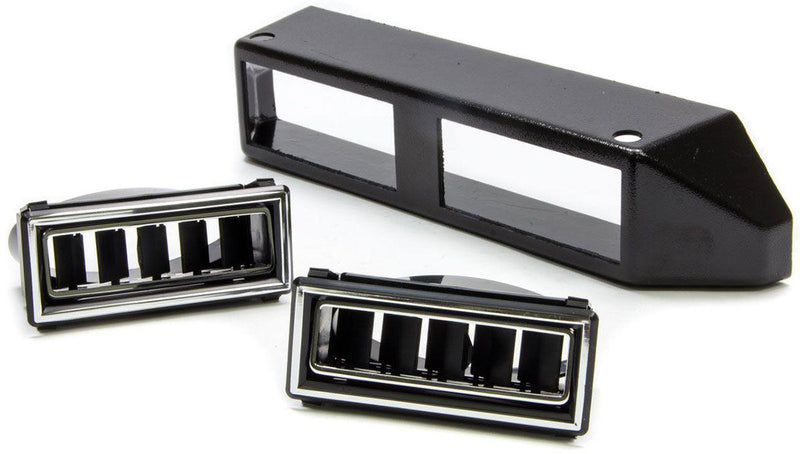 Vintage Air Double Louvre Assembly 11.375" x 2.5" For 2.5" hose (VA63016-VUL) VA63016-VUL