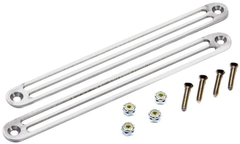 Vintage Air Machined Aluminium Defrost Duct Trim (Pair) 6.5" x 0.625" (VA63100-VUQ) VA63100-VUQ