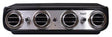 Vintage Air Heritage Heat & Cool, Under Dash Brushed Aluminium Face (VA674013) VA674013