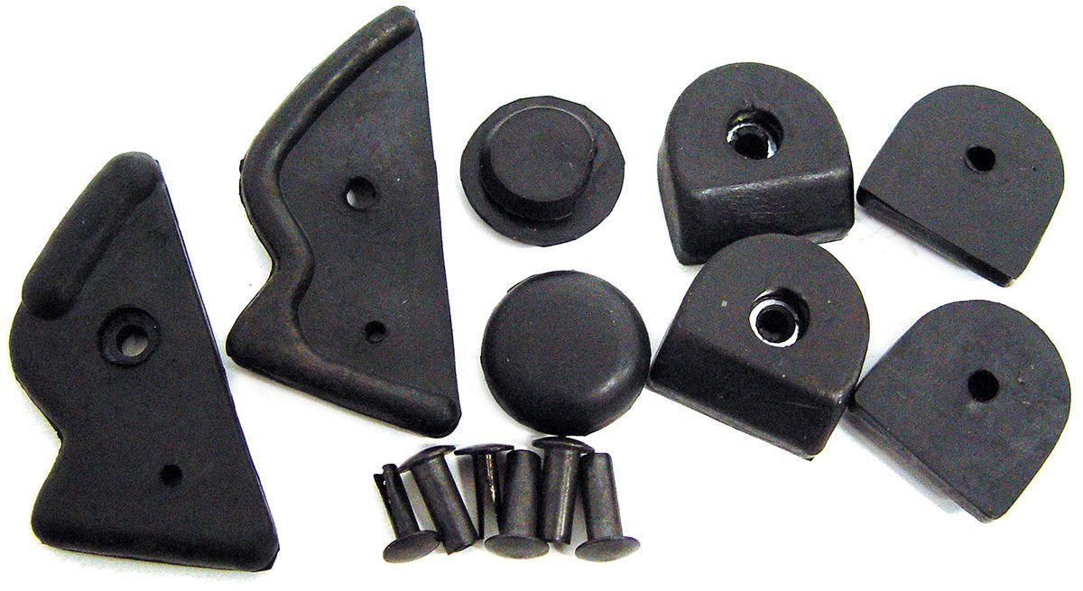 Vintique Inc Hood Bumper Kit (VI40-16761-S) VI40-16761-S