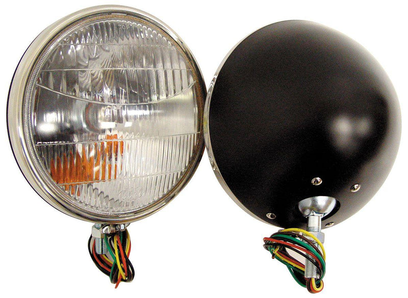 Vintique Inc S/S Head Lamps With Turn Signal (VI46-13000-QSTS) VI46-13000-QSTS