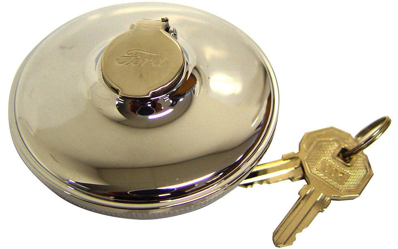 Vintique Inc Ford Script Locking Petrol Cap With Ford Script (VI48-18416)
