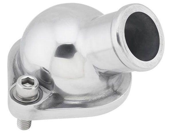 Vintique Inc Polished Cast Aluminium Water Neck (VI8A-8592-HR) VI8A-8592-HR