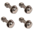 Vintique Inc S/S Headlight Bar Bolt Set (VIA-13130-MBSS) VIA-13130-MBSS