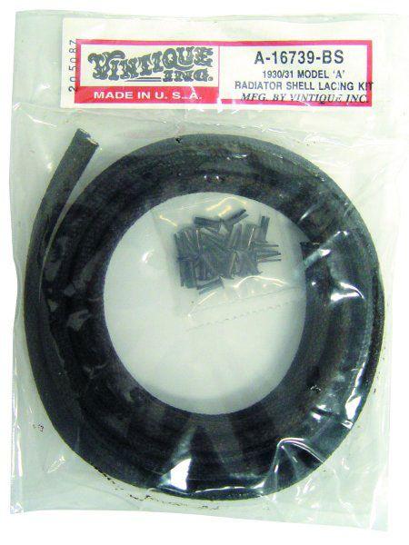 Vintique Inc Radiator Lacing Kit With Rivets (VIA-16739-BS) VIA-16739-BS