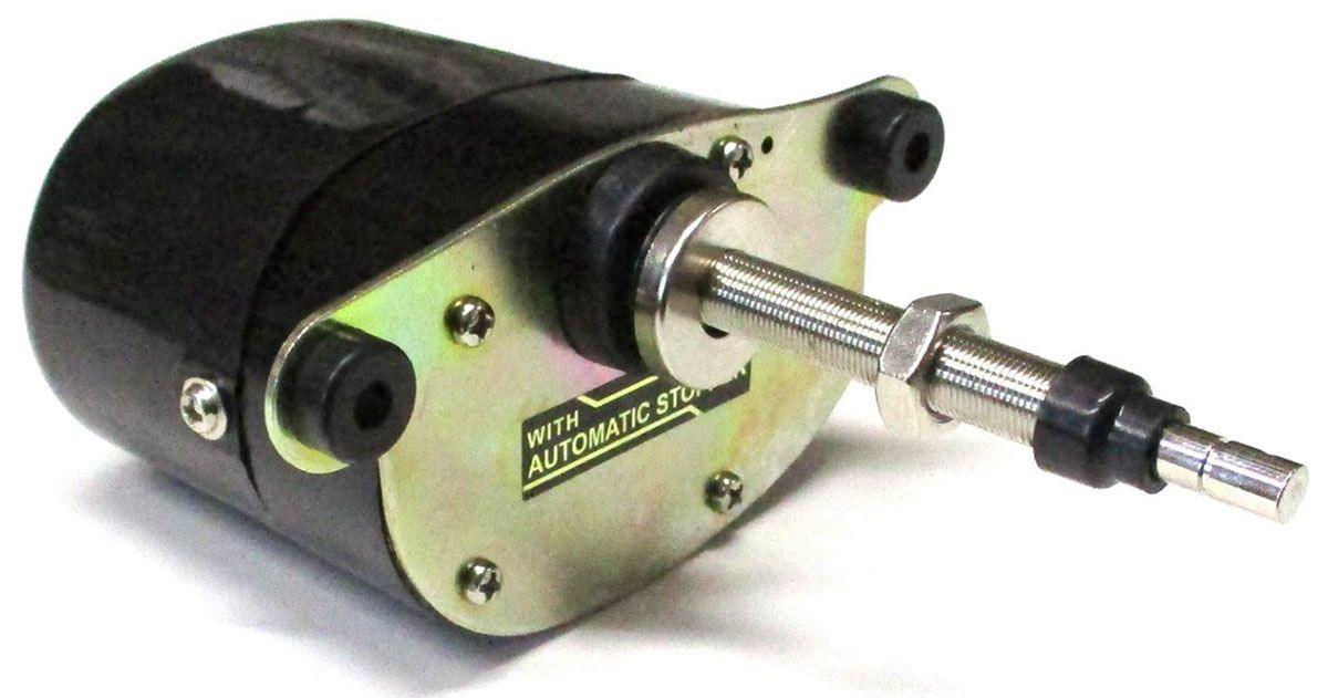 Vintique Inc Black 12V Wiper Motor (VIA-17508-E12)