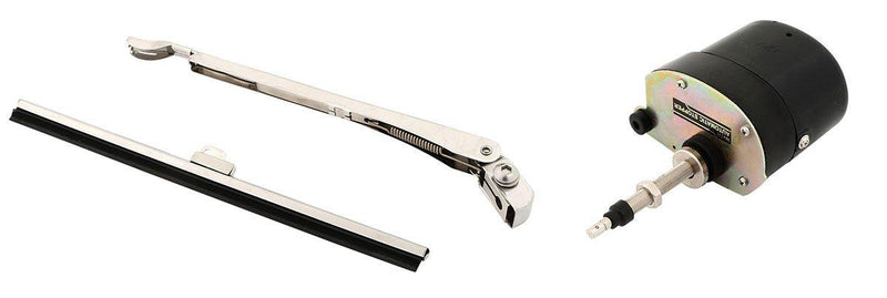 Vintique Inc S/S 12V Wiper Motor (VIA-17508-SS12) VIA-17508-SS12