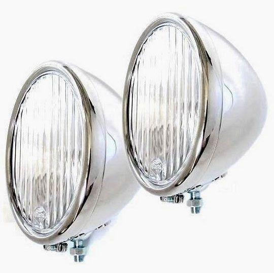 Vintique Inc S/S Headlamps (VIAR-13000-AQS) VIAR-13000-AQS