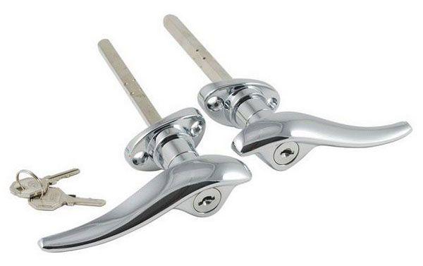 Vintique Inc S/S Outside Locking Door Handles (VIB-702350-1-L) VIB-702350-1-L