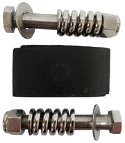 Vintique Inc S/S Radiator Mounting Kit (VIB-8130-SS) VIB-8130-SS