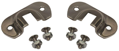 Vintique Inc Polished S/S Radiator Support Rod Bracket (VIB-8140-41-SS) VIB-8140-41-SS