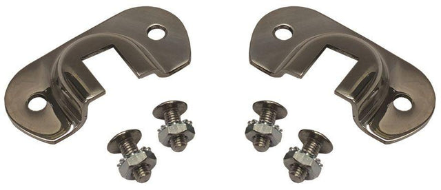 Vintique Inc Polished S/S Radiator Support Rod Bracket (VIB-8140-41-SS) VIB-8140-41-SS