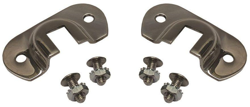 Vintique Inc Polished S/S Radiator Support Rod Bracket (VIB-8140-41-SS) VIB-8140-41-SS