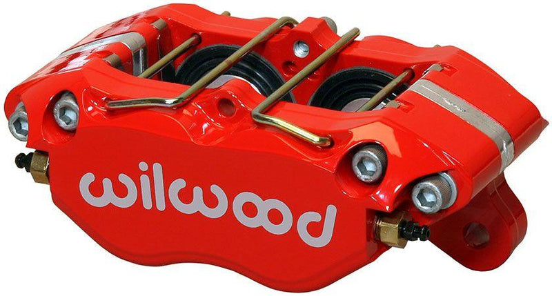 Wilwood 4 Piston Red Dynapro Dust-Boot Caliper Caliper (WB120-11482-RD) WB120-11482-RD