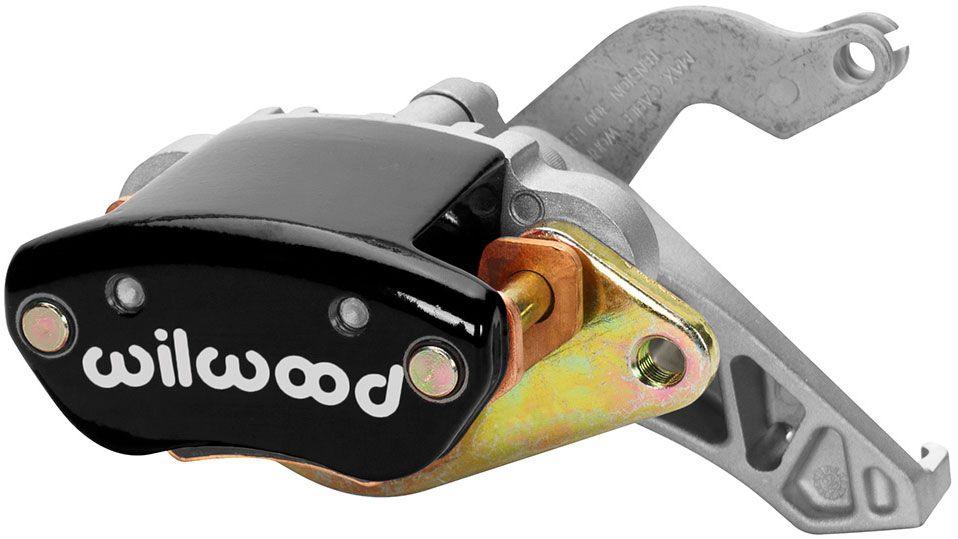 Wilwood 1-Piston MC4 Mechanical Park Brake Caliper L/H - Black (WB120-12070-BK)