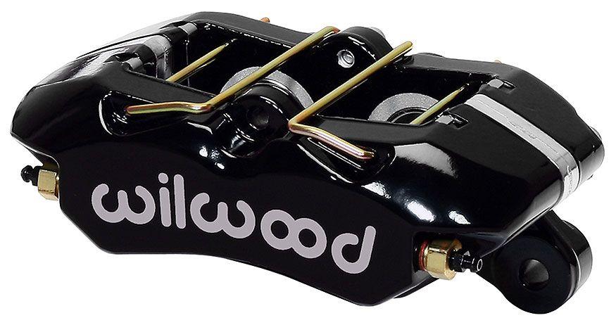 Wilwood FDL Low Profile Caliper, 1.12" Pistons, .81 " Disc, Black (WB120-12160-BK) WB120-12160-BK