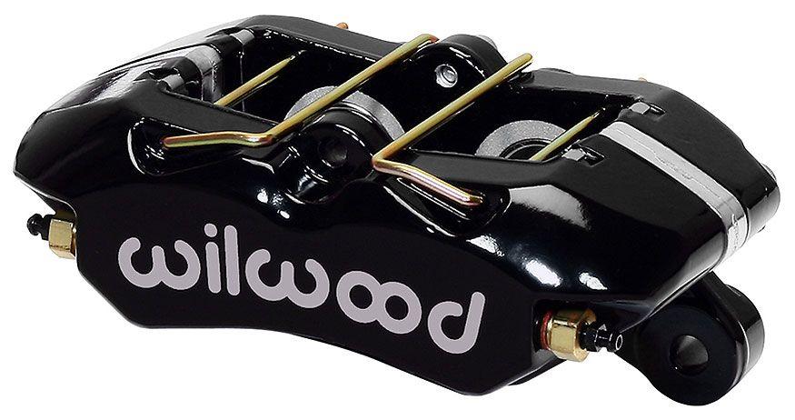 Wilwood FDL Low Profile Caliper, 1.12" Pistons, .81 " Disc, Black (WB120-12160-BK)