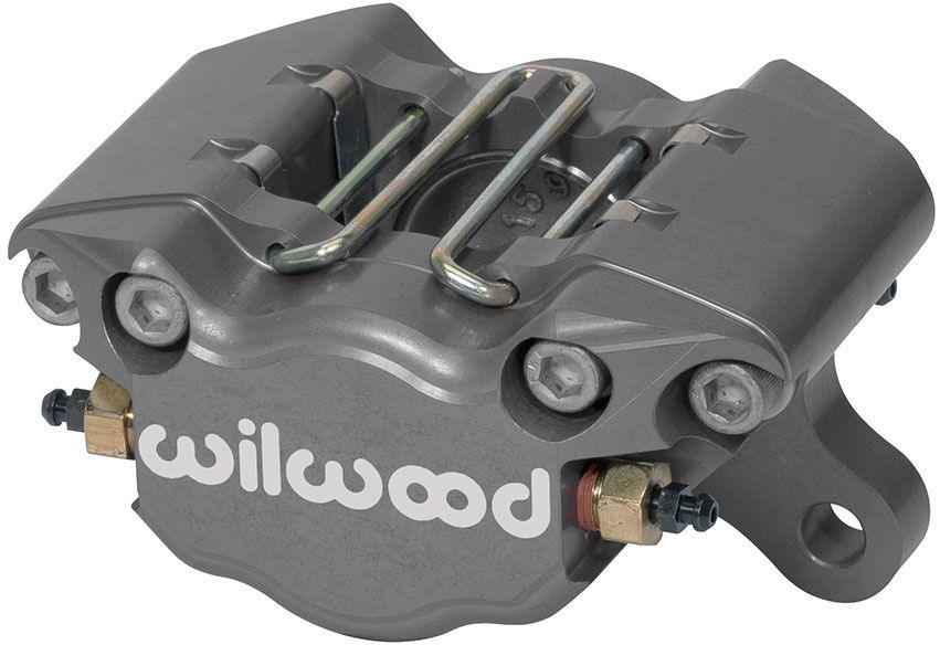 Wilwood 2 Piston - 3.75" Lug Mount DynaPro Single Caliper, Long Piston (Polished) (WB120-9689) WB120-9689