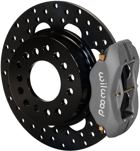 Wilwood Dynalite Drag Race Rear Axle Kit (Drilled Rotor) (WB140-0262-BD) WB140-0262-BD
