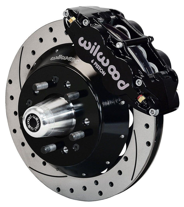 Wilwood FNSL6R Front Brake Kit, 13" Drilled Discs (WB140-10219-D)