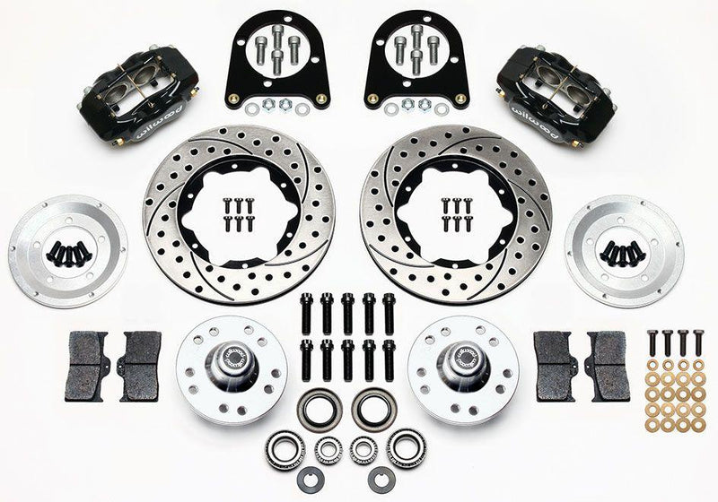 Wilwood Forged Dynalite Pro Series Front Dust Boot Brake Kit (WB140-11013-D-DB) WB140-11013-D-DB