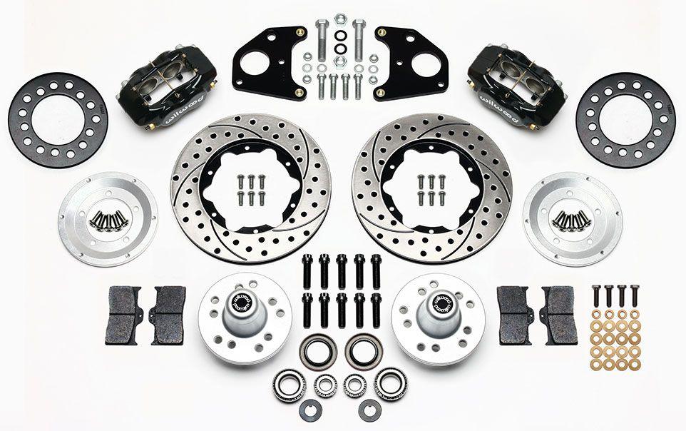 Wilwood Forged Dynalite Dust-Boot Pro Series Front Brake Kit - 4-Piston 11" (WB140-11020-D-DB)