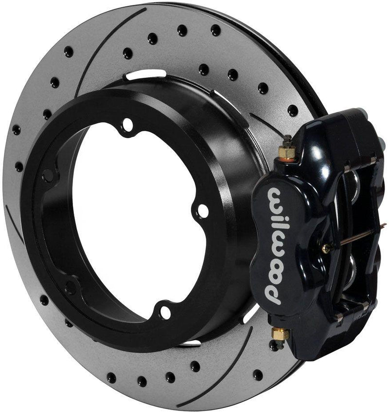 Wilwood Forged Dynapro Rear Dust Boot Brake Kit - 4-Piston 12.19" (WB140-12420-D-DB) WB140-12420-D-DB
