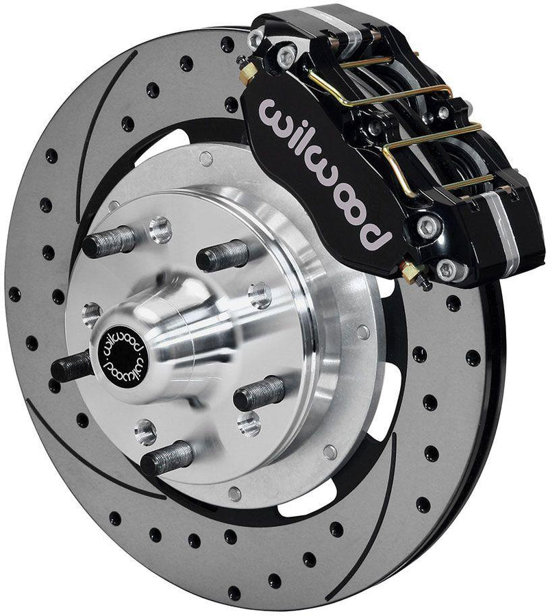 Wilwood Dynapro Dust-Boot Front Brake Kit - 4-Piston 12.19" (WB140-13203-D) WB140-13203-D