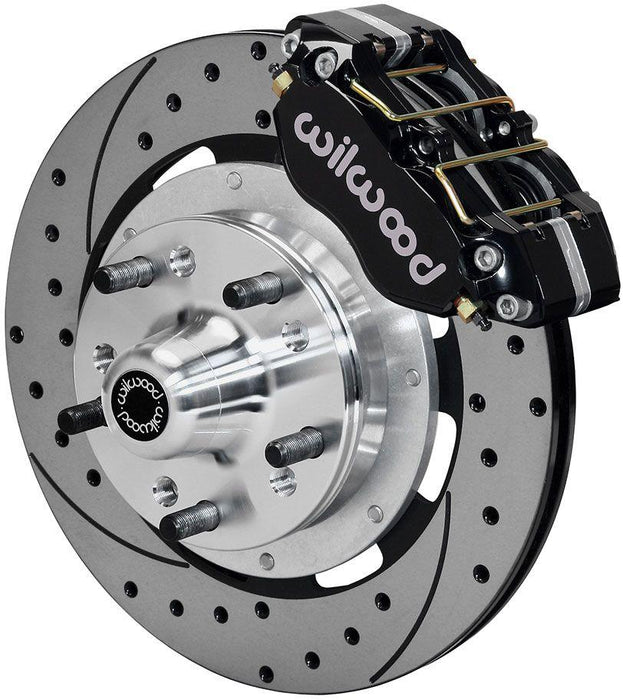 Wilwood Dynapro Dust-Boot Front Brake Kit - 4-Piston 12.19" (WB140-13203-D)