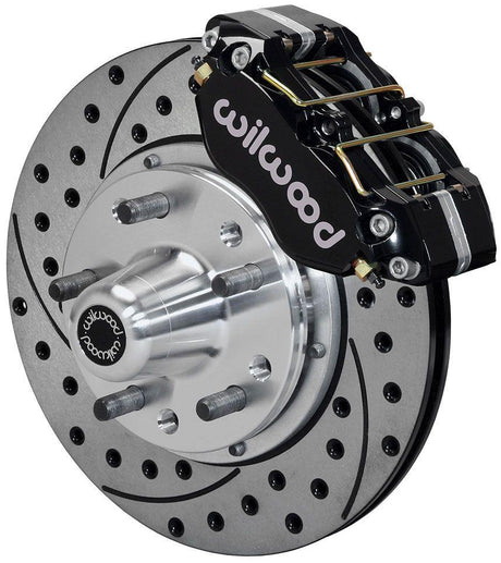 Wilwood Dynapro Dust-Boot Front Brake Kit - 4-Piston 11" (WB140-13343-D) WB140-13343-D