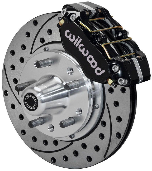 Wilwood Dynapro Dust-Boot Front Brake Kit - 4-Piston 11" (WB140-13343-D) WB140-13343-D