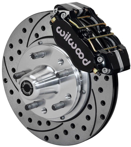 Wilwood Forged Dynalite Dust-Boot Front Brake Kit - 4-Piston 11" (WB140-13345-D) WB140-13345-D