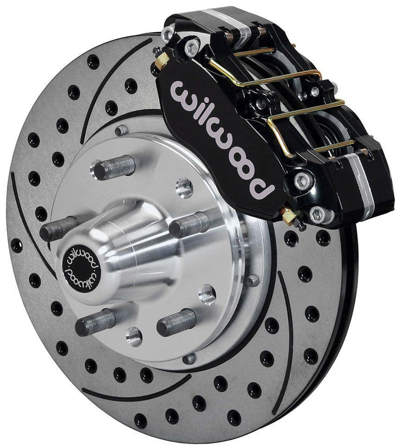 Wilwood Forged Dynalite Dust-Boot Front Brake Kit - 4-Piston 11" (WB140-13345-D) WB140-13345-D