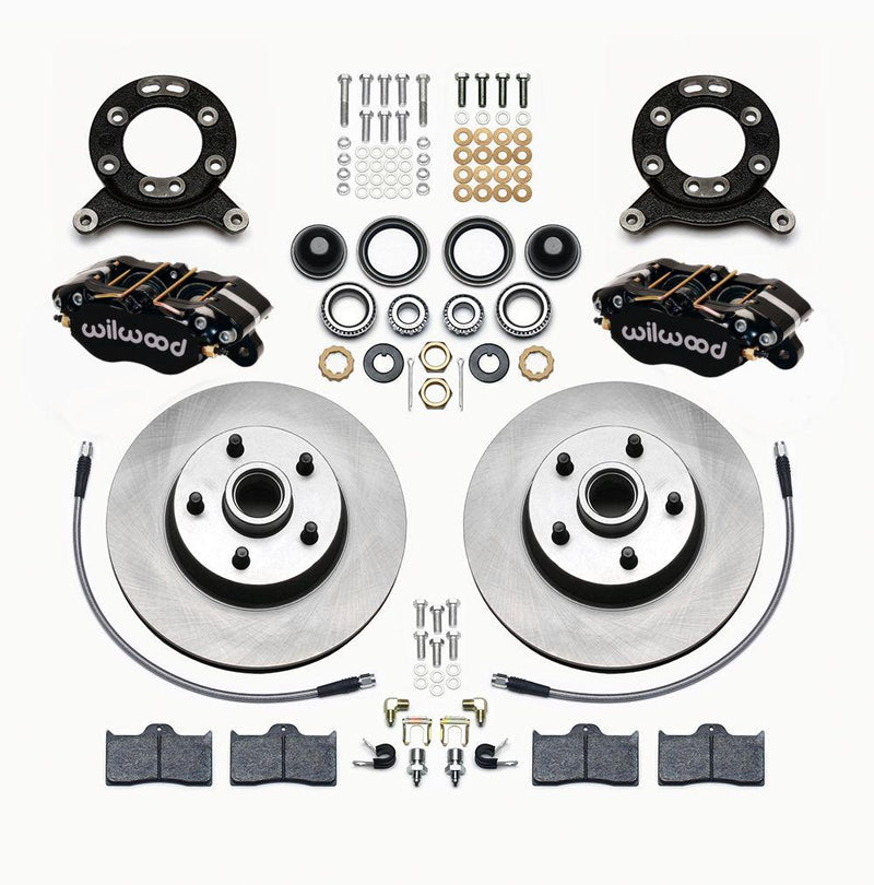 Wilwood Classic Series Front Brake Kit, with Dust Boost Calipers, 11" Rotors/strong> (WB140-13476-DB) WB140-13476-DB