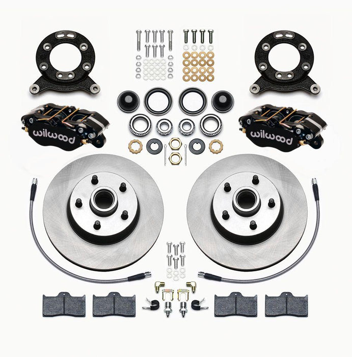 Wilwood Classic Series Front Brake Kit, with Dust Boost Calipers, 11" Rotors/strong> (WB140-13476-DB)