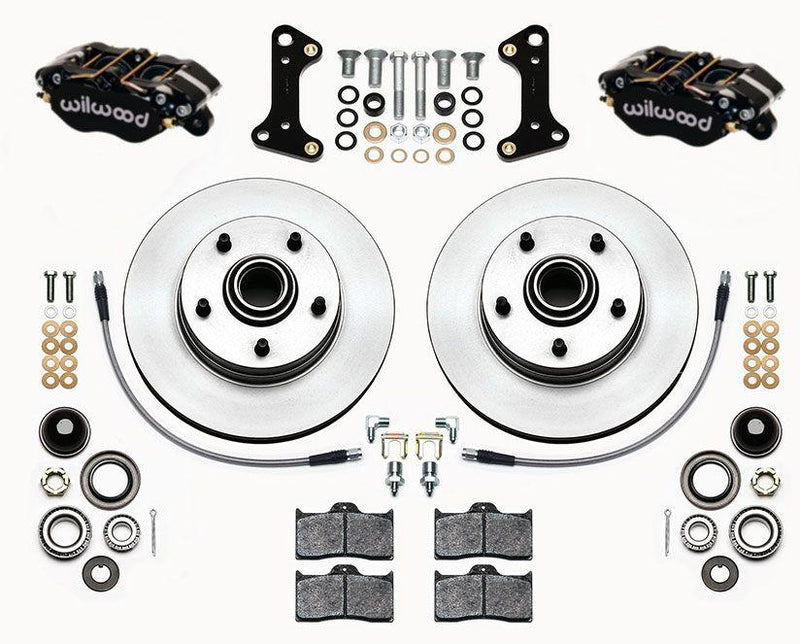 Wilwood Classic Series Front Brake Kit, with Dust Boost Calipers, 11" Rotors/strong> (WB140-15272-DB) WB140-15272-DB