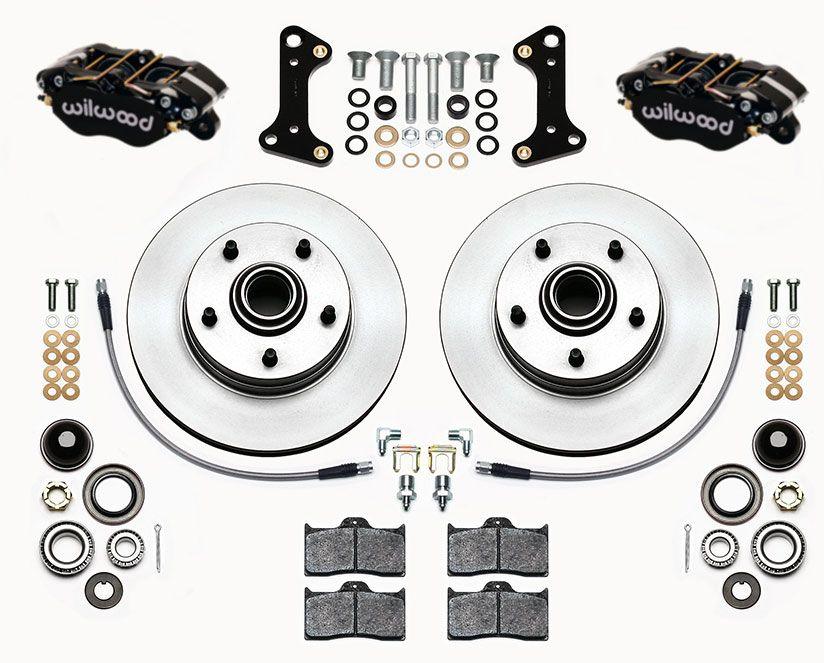 Wilwood Classic Series Front Brake Kit, with Dust Boost Calipers, 11" Rotors/strong> (WB140-15272-DB)