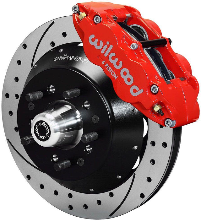 Wilwood Forged Narrow Superlite 6R Dust Seal Big Brake Front Kit (WB140-15410-DR) WB140-15410-DR