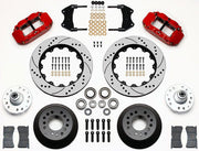 Wilwood Forged Narrow Superlite 6R Dust Seal Big Brake Front Kit (WB140-15410-DR)