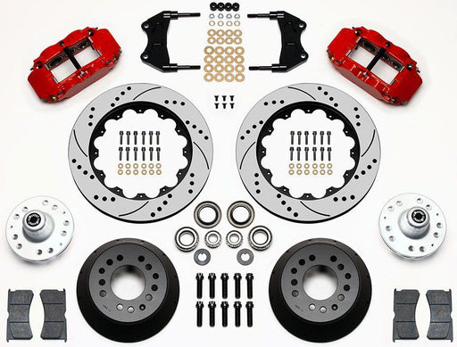 Wilwood Forged Narrow Superlite 6R Dust Seal Big Brake Front Kit (WB140-15410-DR)