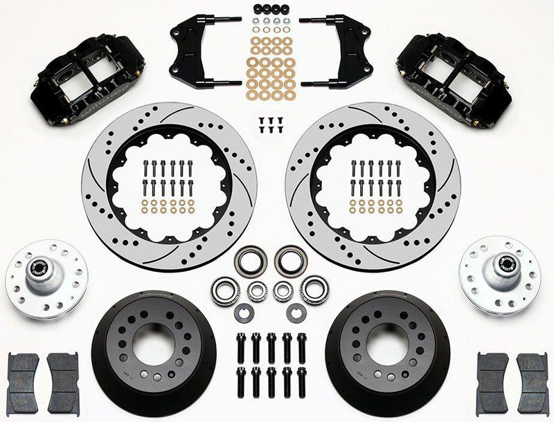 Wilwood Forged Narrow Superlite 6R Dust Seal Big Brake Front Kit (WB140-15410-D)
