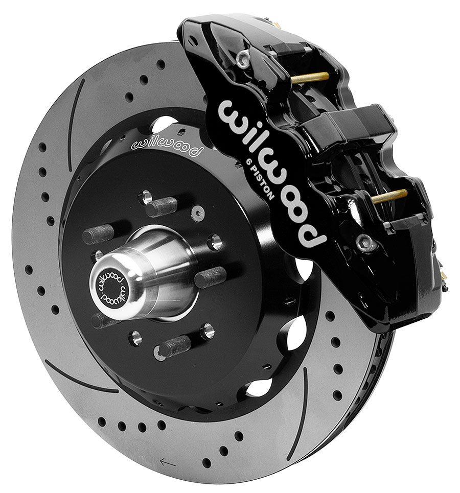 Wilwood Aero6 Front Brake Kit 14" Drilled (WB140-15558-D) WB140-15558-D