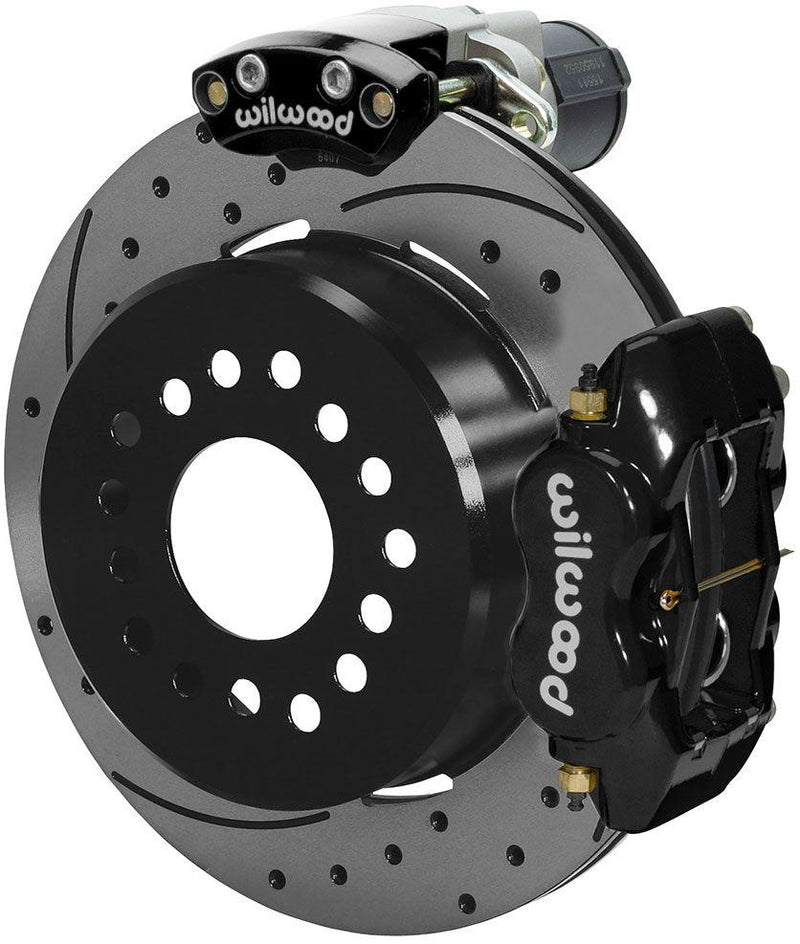 Wilwood Electric Park Brake Kit with 12.19" Rotors & Dust Boot Calipers (WB140-15843-D-DB) WB140-15843-D-DB