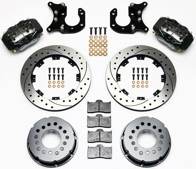 Wilwood Forged Dynalite Pro Series Rear Brake Kit Billet (WB140-2115-BD)