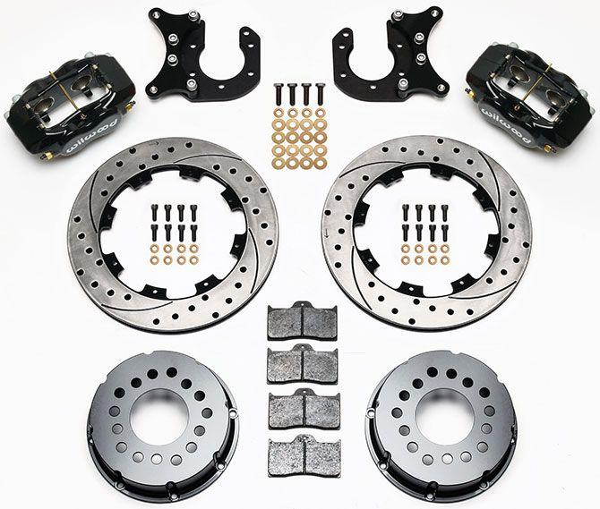 Wilwood Forged Dynalite Pro Series Rear Brake Kit Billet (WB140-2118-BD)