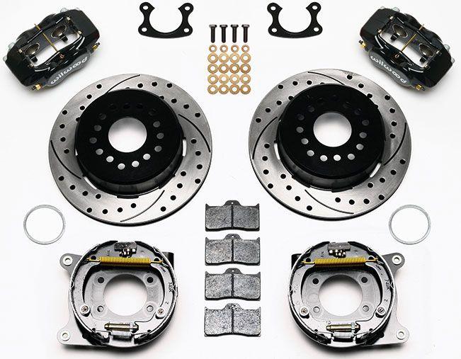 Wilwood Forged Dynalite Rear Parking Brake Kit Drilled (WB140-7143-D)