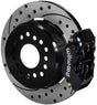 Wilwood Forged Dynalite Rear Parking Brake Kit Drilled (WB140-9282-D) WB140-9282-D