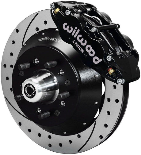 Wilwood Forged Narrow Superlite 6R Big Brake Front Brake Kit (Hub) (WB140-9803-D) WB140-9803-D