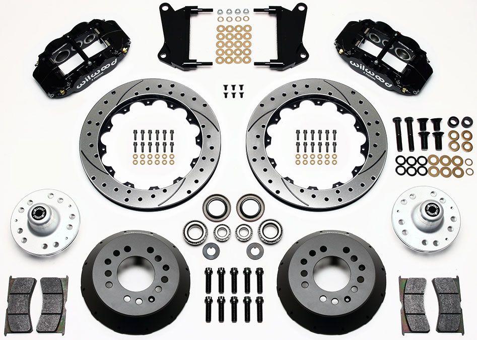 Wilwood Forged Narrow Superlite 6R Big Brake Front Brake Kit (Hub) (WB140-9803-D)