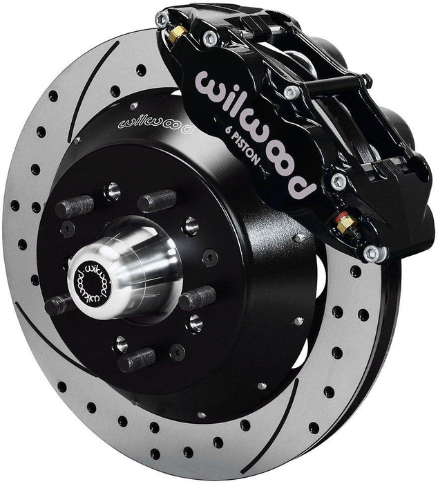 Wilwood Forged Narrow Superlite 6R Big Brake Front Brake Kit (Hub) (WB140-9803-D)